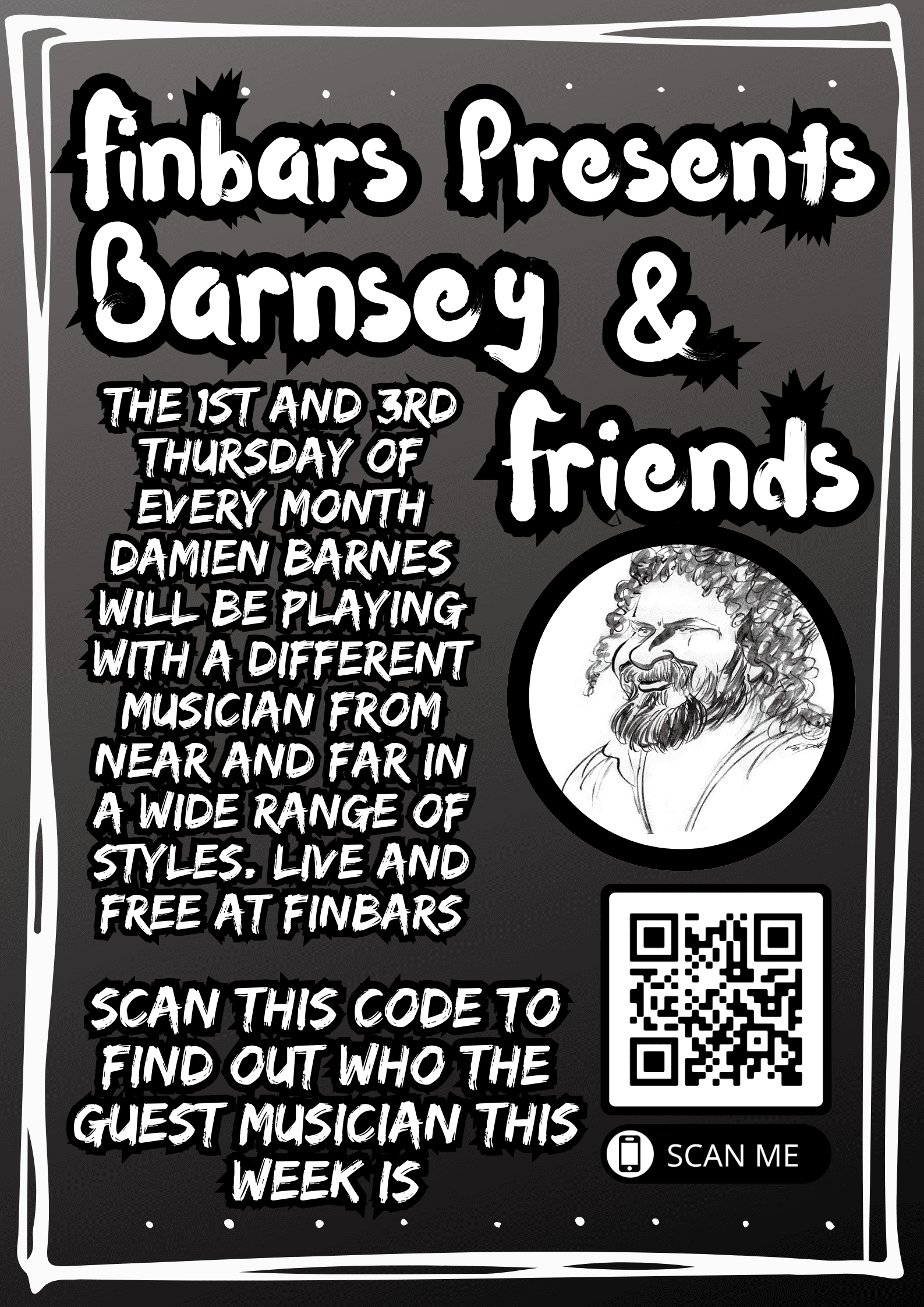 Barnsey & Friends – FINBAR’S